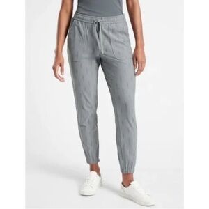 Athleta Plus Size 8P Farallon Printed Jogger Spliced Magic Veil Gray